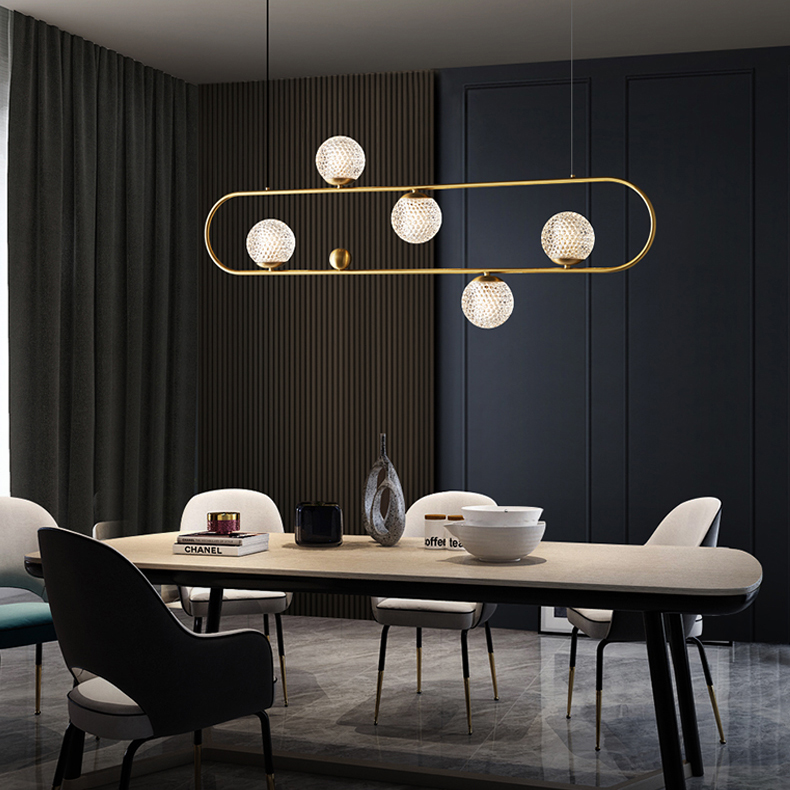 Подвесной светильник HOOP LONG LUX by ImperiumLoft