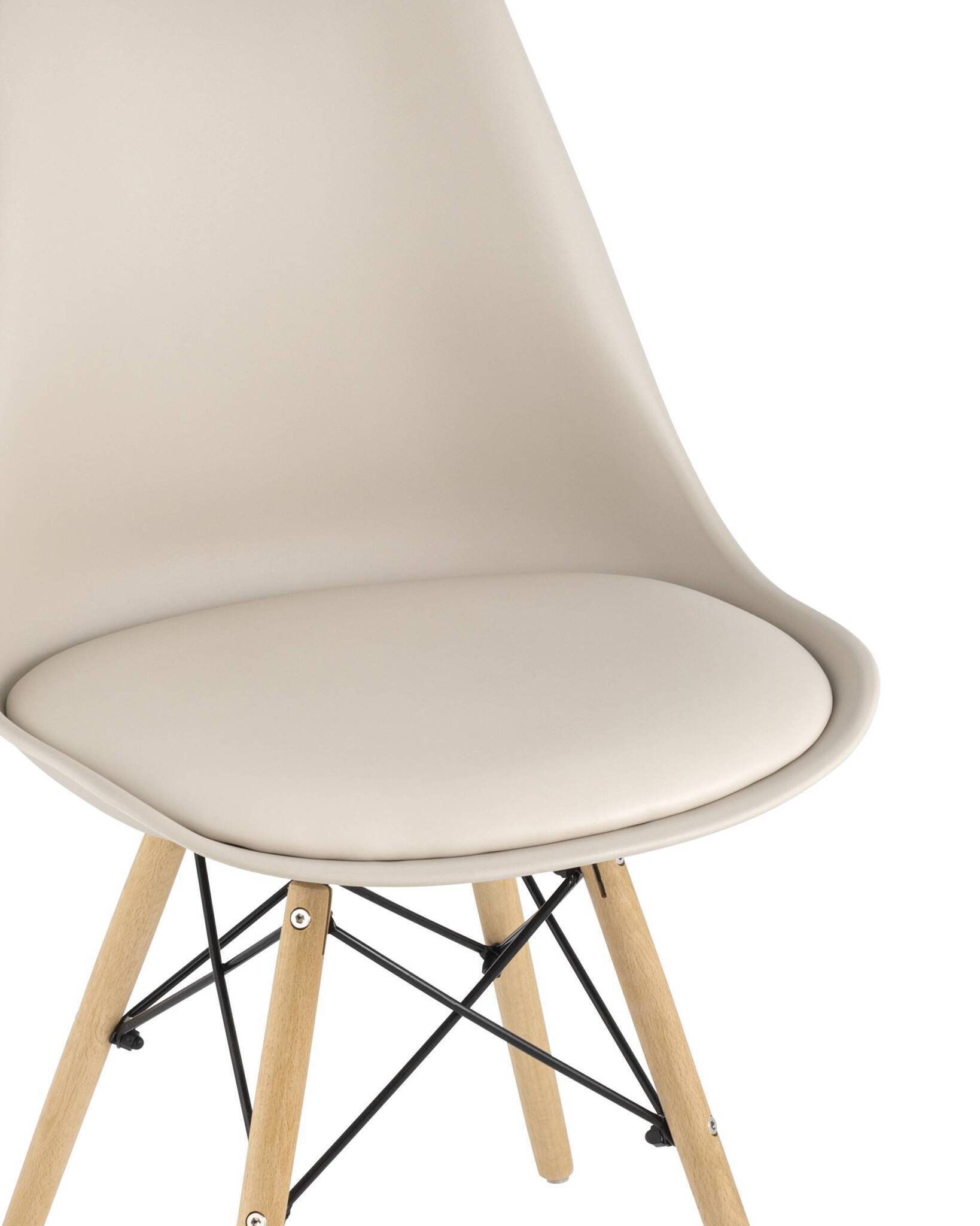 Стул Eames Soft бежевый Stool Group