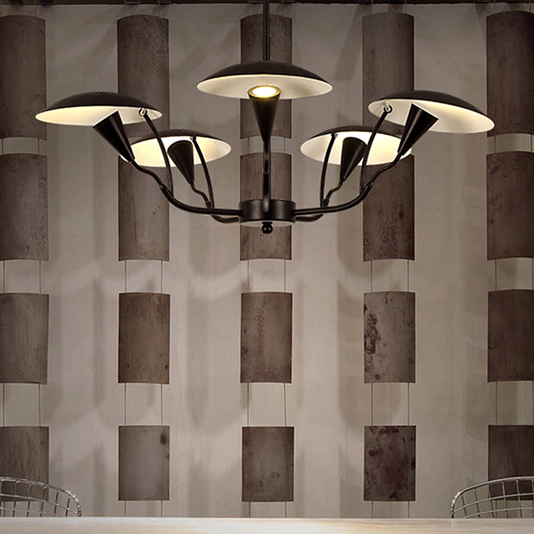 Люстра на штанге SHELT D83 White by ImperiumLoft