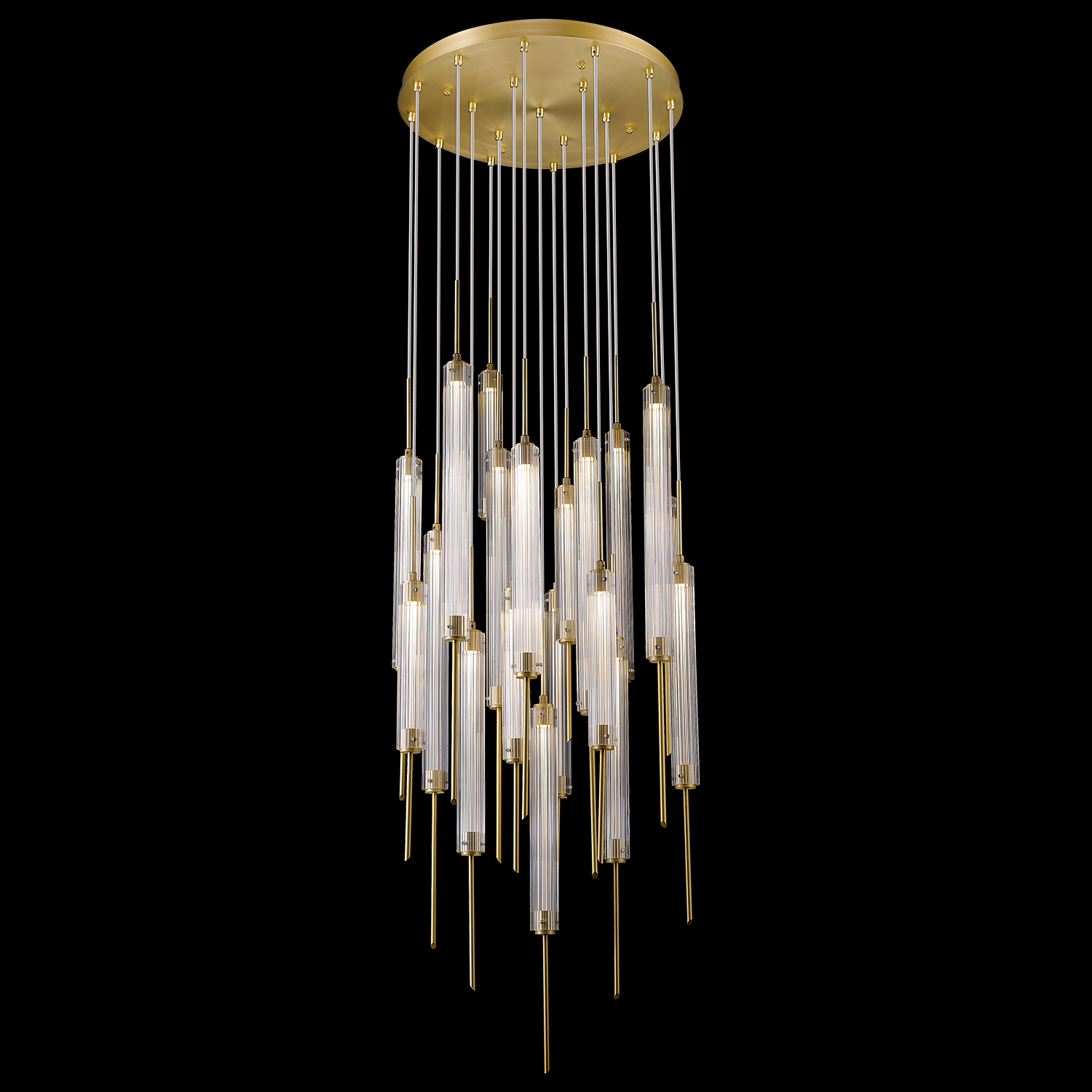 Подвесной светильник Delight Collection P98041-19 brass