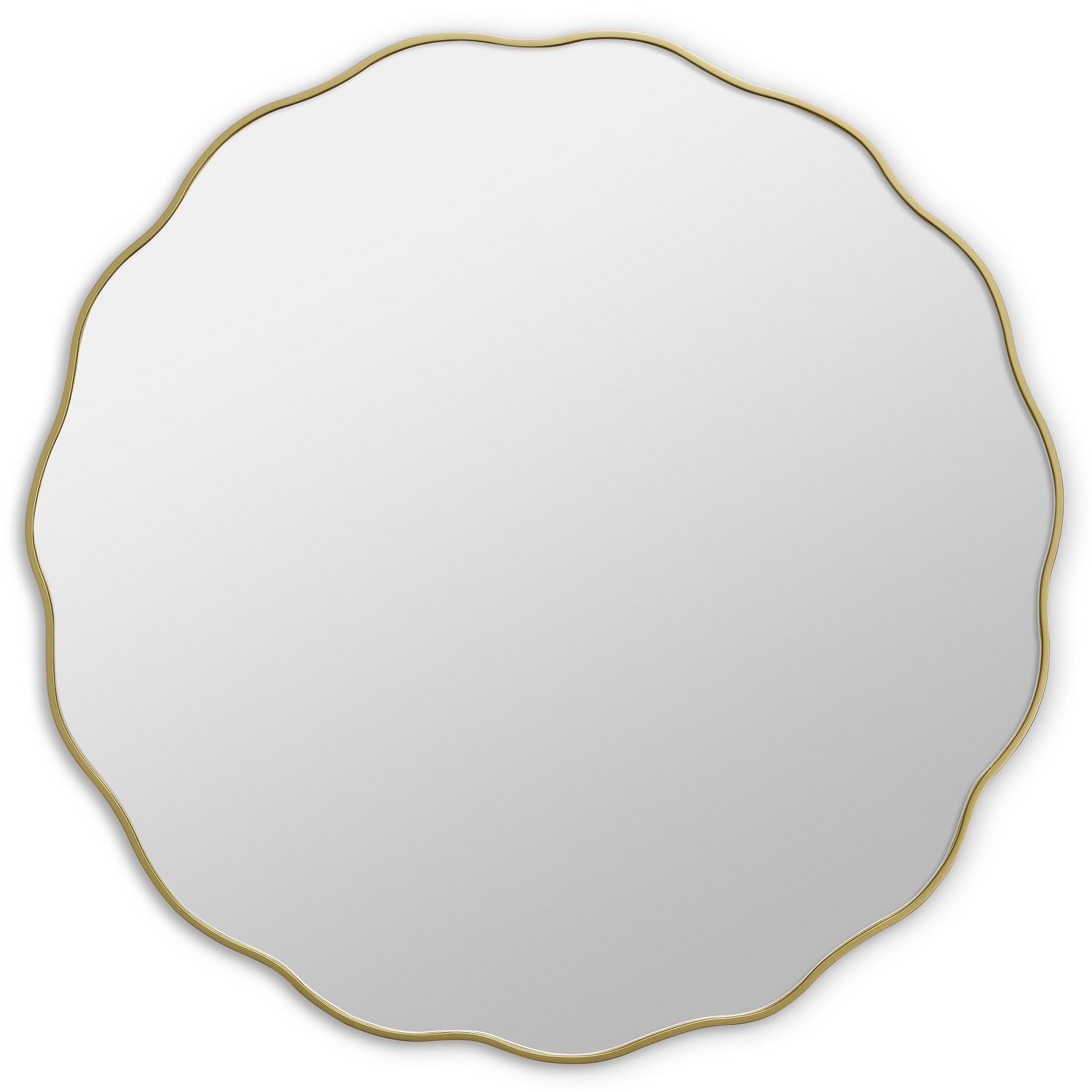 Fancy M Gold Зеркало в тонкой раме Smal Art-Zerkalo SM192GL