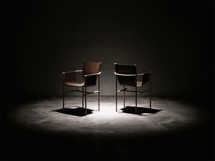 Кресло Paolo Castelli U Chair SED.UCHA.810.PEL