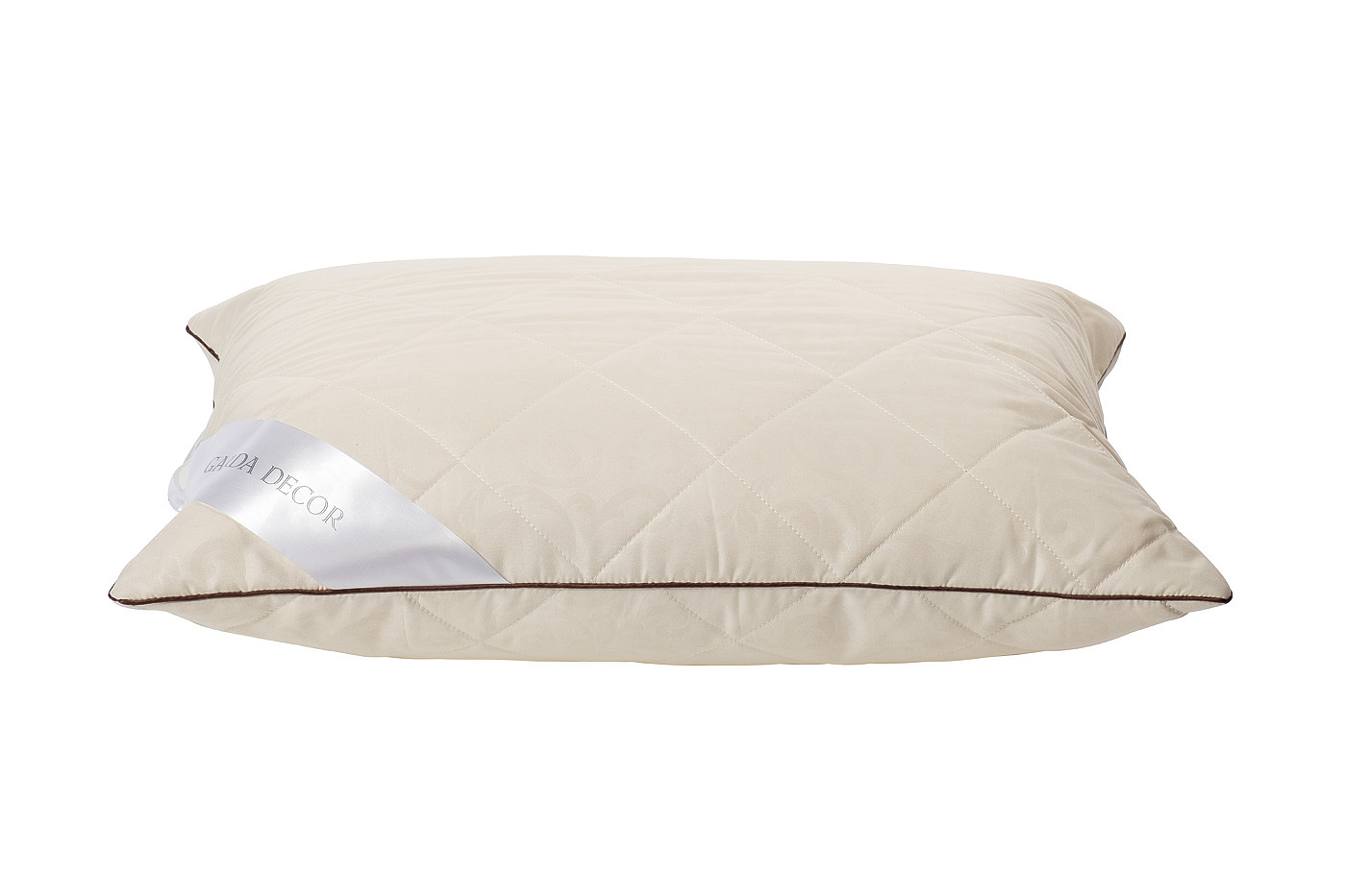 Подушка "Персей" 50х70см верблюжья шерсть Garda Decor 104BP-PSHMV57- BEG