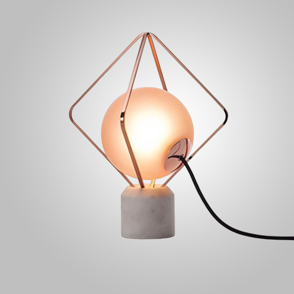 Настольная лампа ADAMAS-WALL Gold by ImperiumLoft