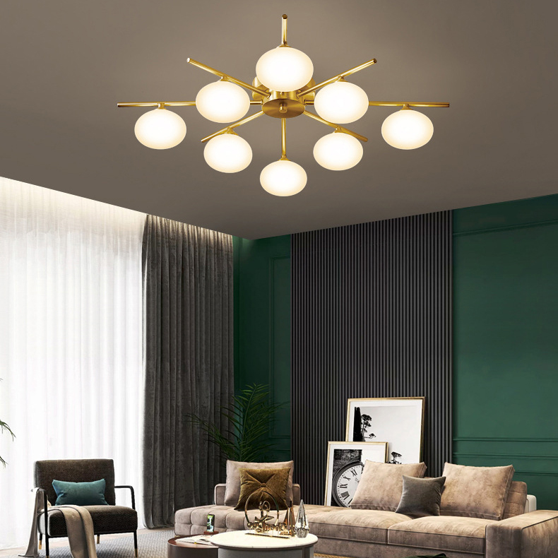 Потолочная люстра DAHLIA B L6 White by ImperiumLoft