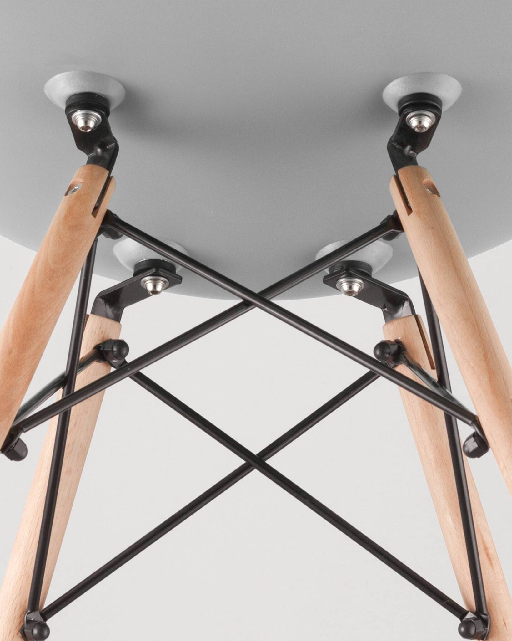 Стул DSW серо-зеленый Stool Group