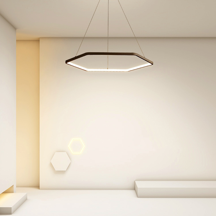 Подвесная люстра MARLA D50 Black Трехцветный свет by ImperiumLoft