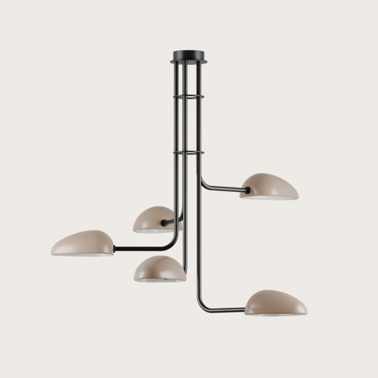 Подвесной светильник Kezo 5L черный/SILHOUETTE Aromas del Campo