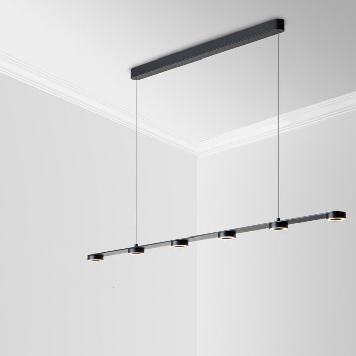 Подвесной светильник HOLLAND L Black by ImperiumLoft