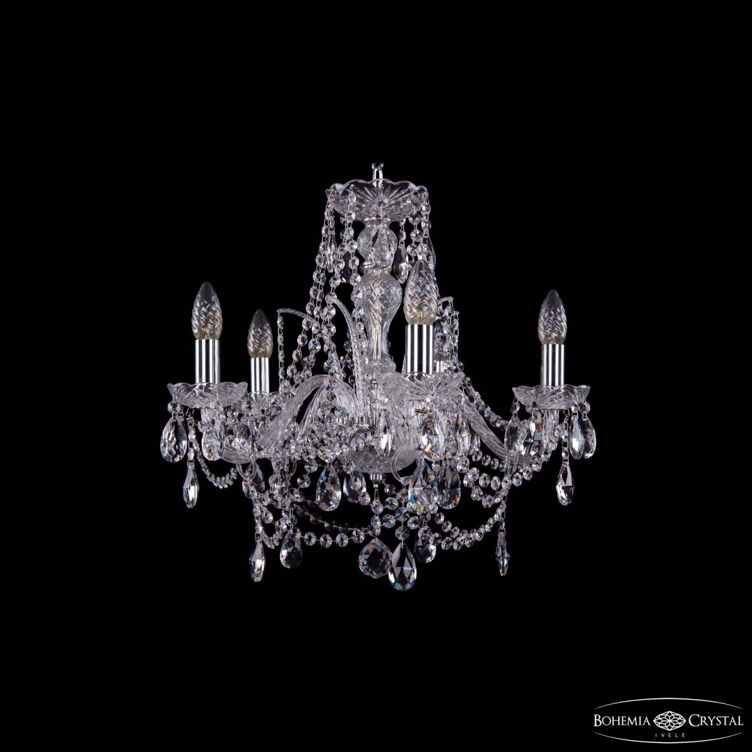 Люстра хрустальная 1411/5/160 Ni