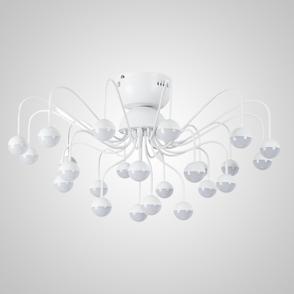 Потолочная люстра AQUATIO CH White by ImperiumLoft