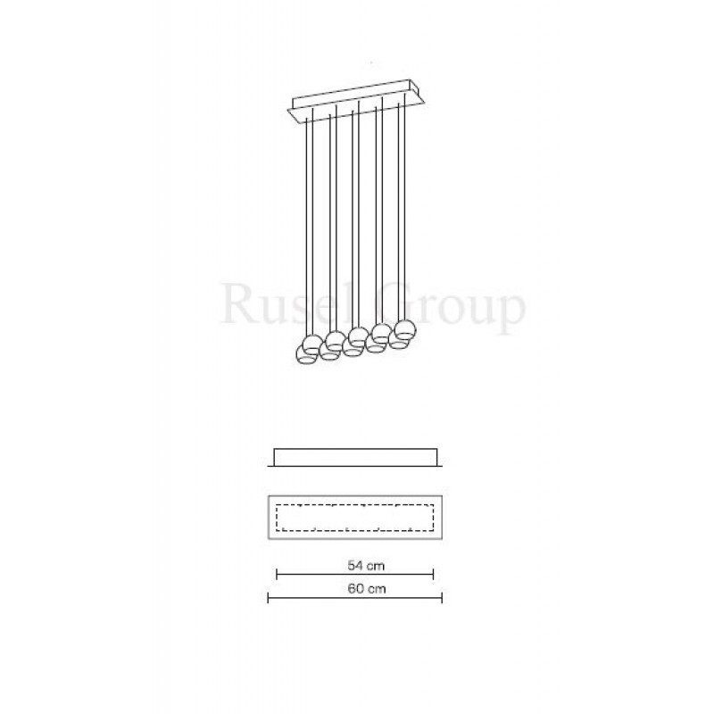 Подвесной светильник Fabbian MULTISPOT BELUGA F32 A28 00
