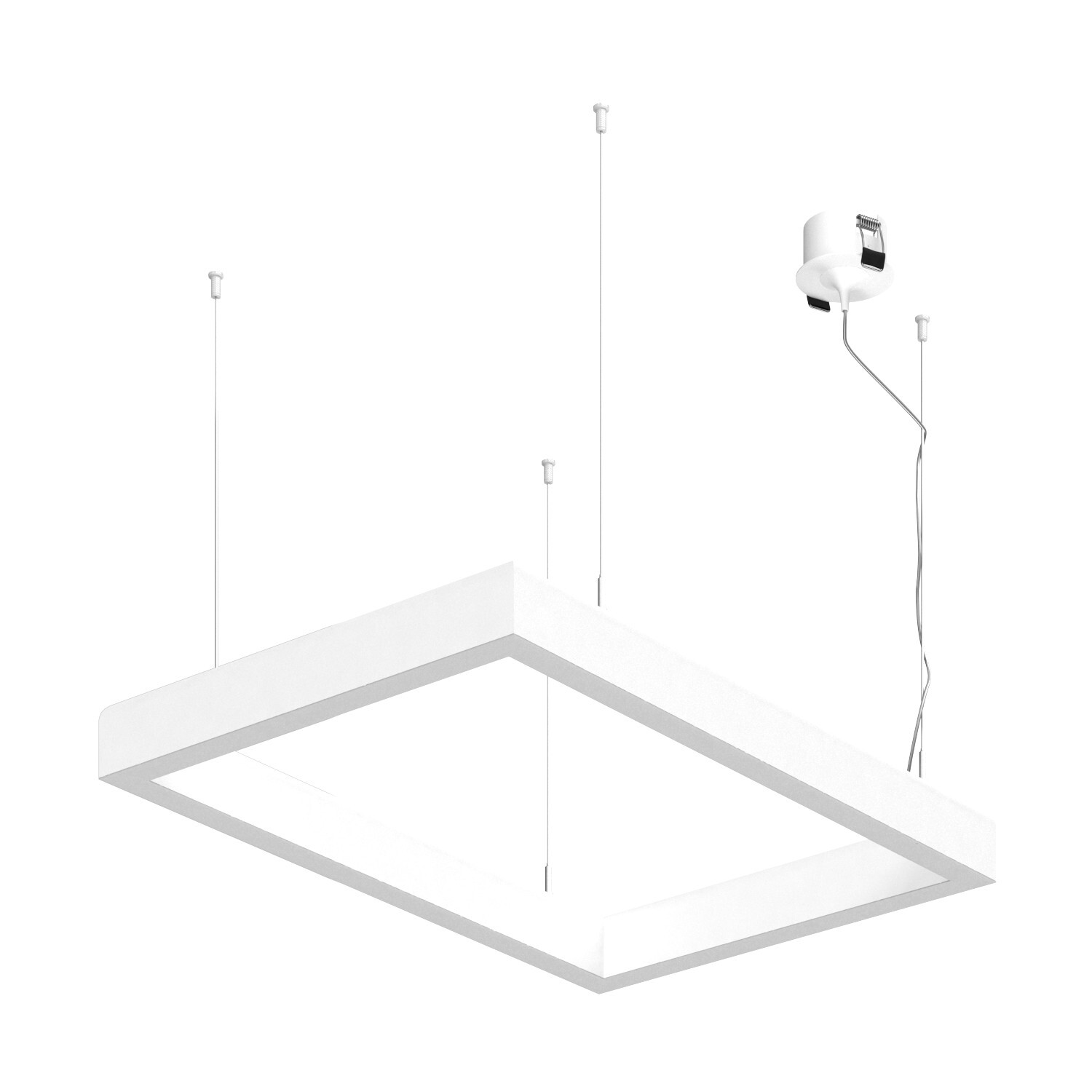 Подвесной светодиодный светильник Ledron SKYLINE Basic 340х505 White 3000K