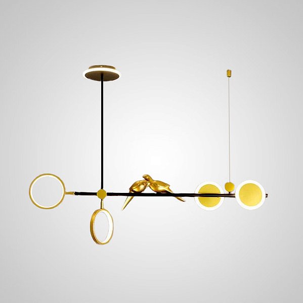 Подвесной светильник JUGGLE Black by ImperiumLoft