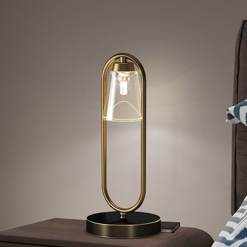 Настольная лампа ADRIELL TAB Black Bronze by ImperiumLoft