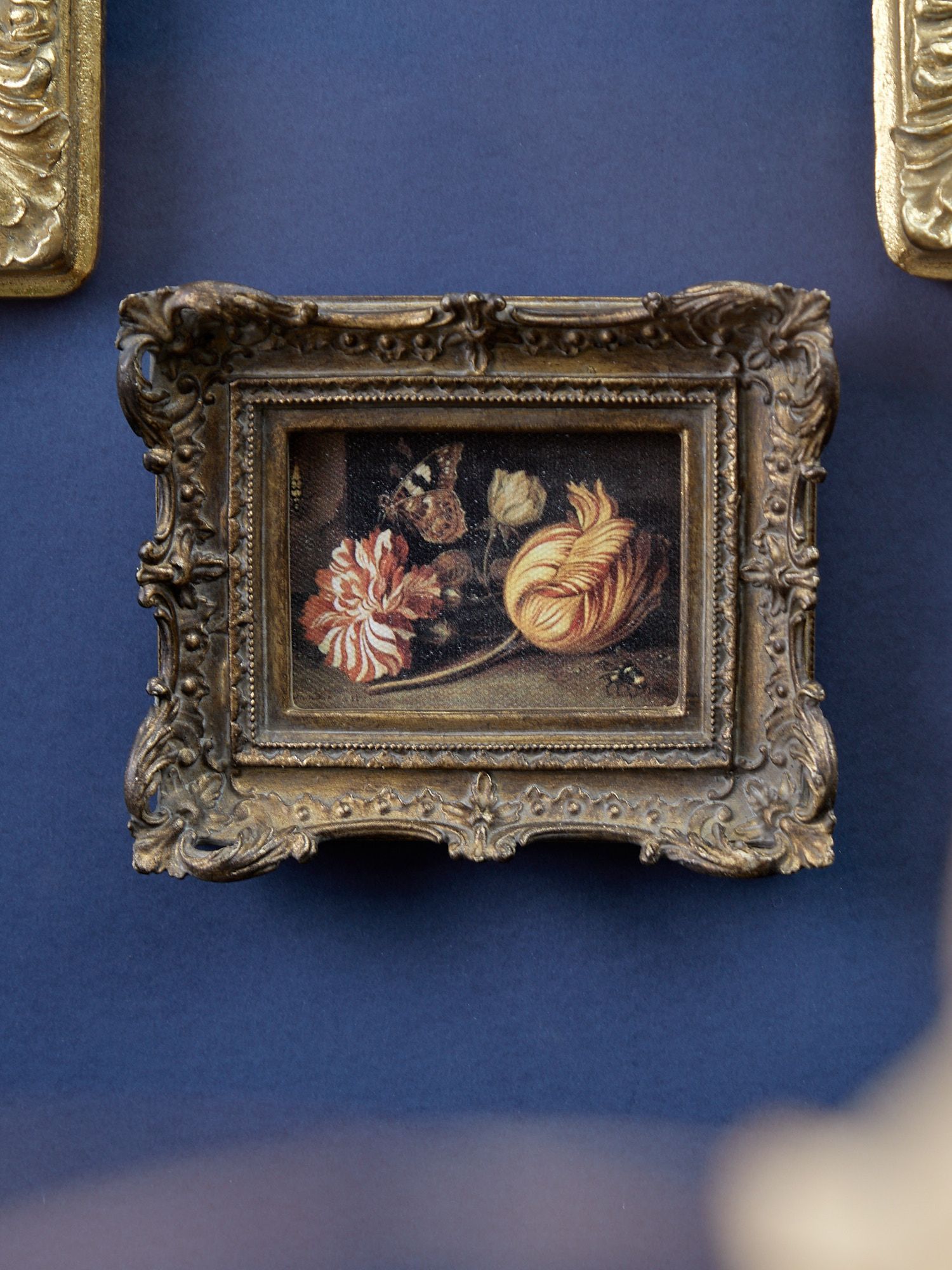 Картина в раме Цветы, масло, под старину Glasar 28-330