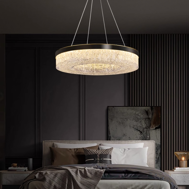 Кольцевая люстра OLAGUS ONE B D60 Black by ImperiumLoft