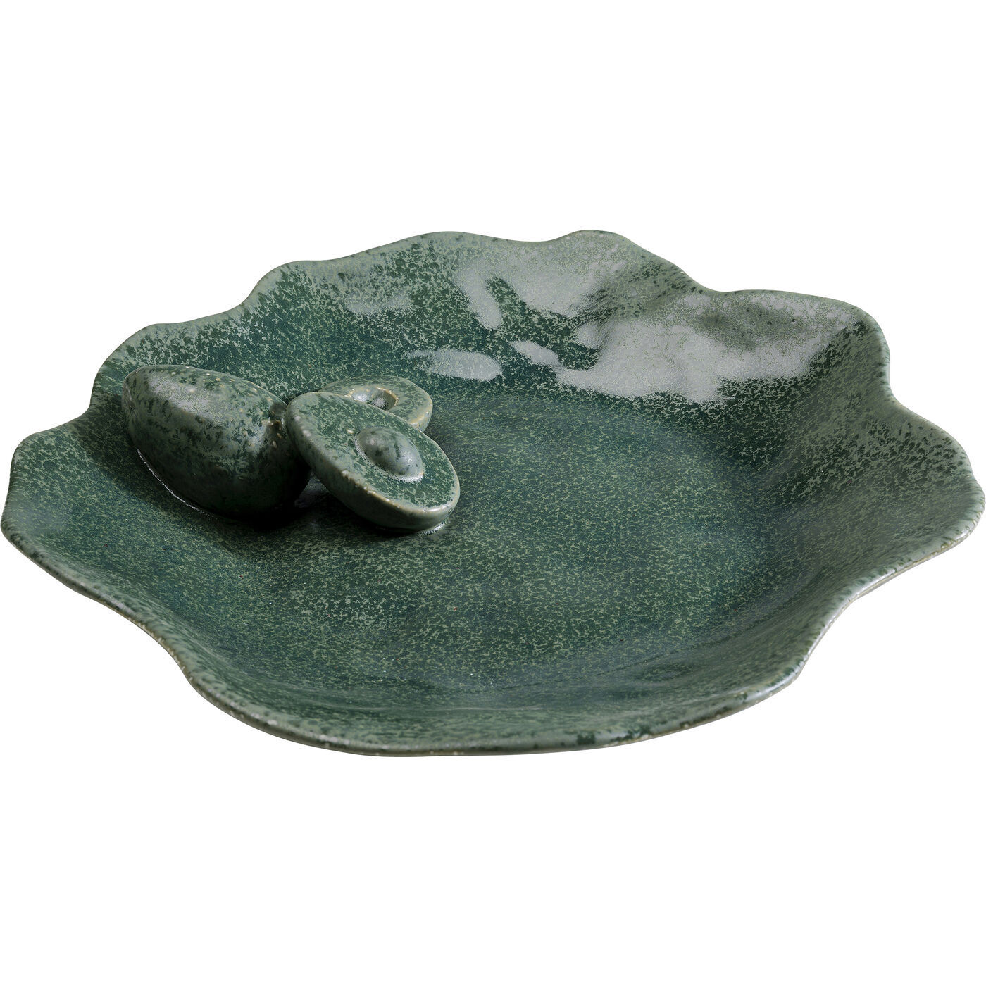 Тарелка декоративная KARE Avocado 55765