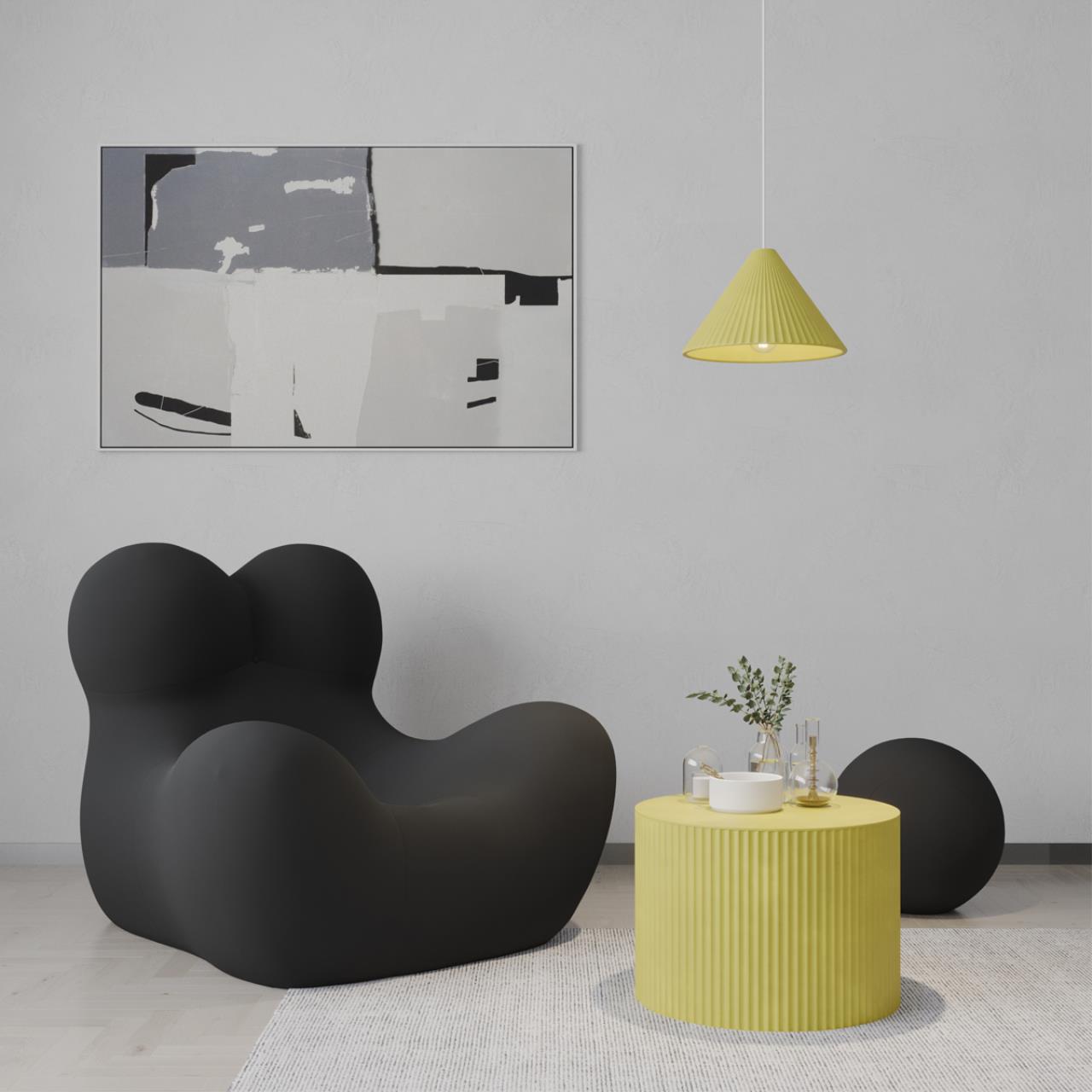 Светильник подвесной гипсовый, длина провода 2м (есть возможность покраски) Novotech 370979