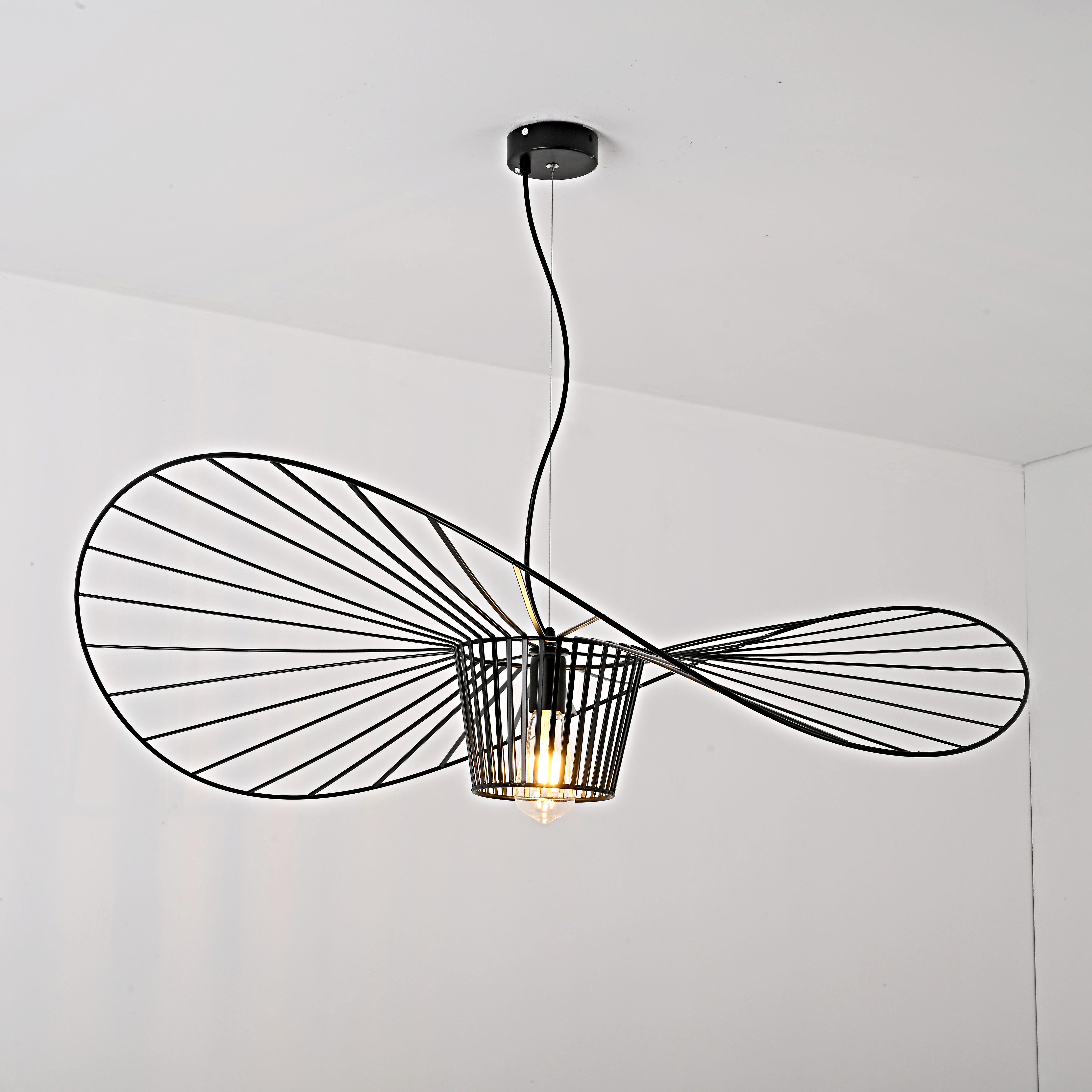Подвесной светильник HAT D100 Black by ImperiumLoft
