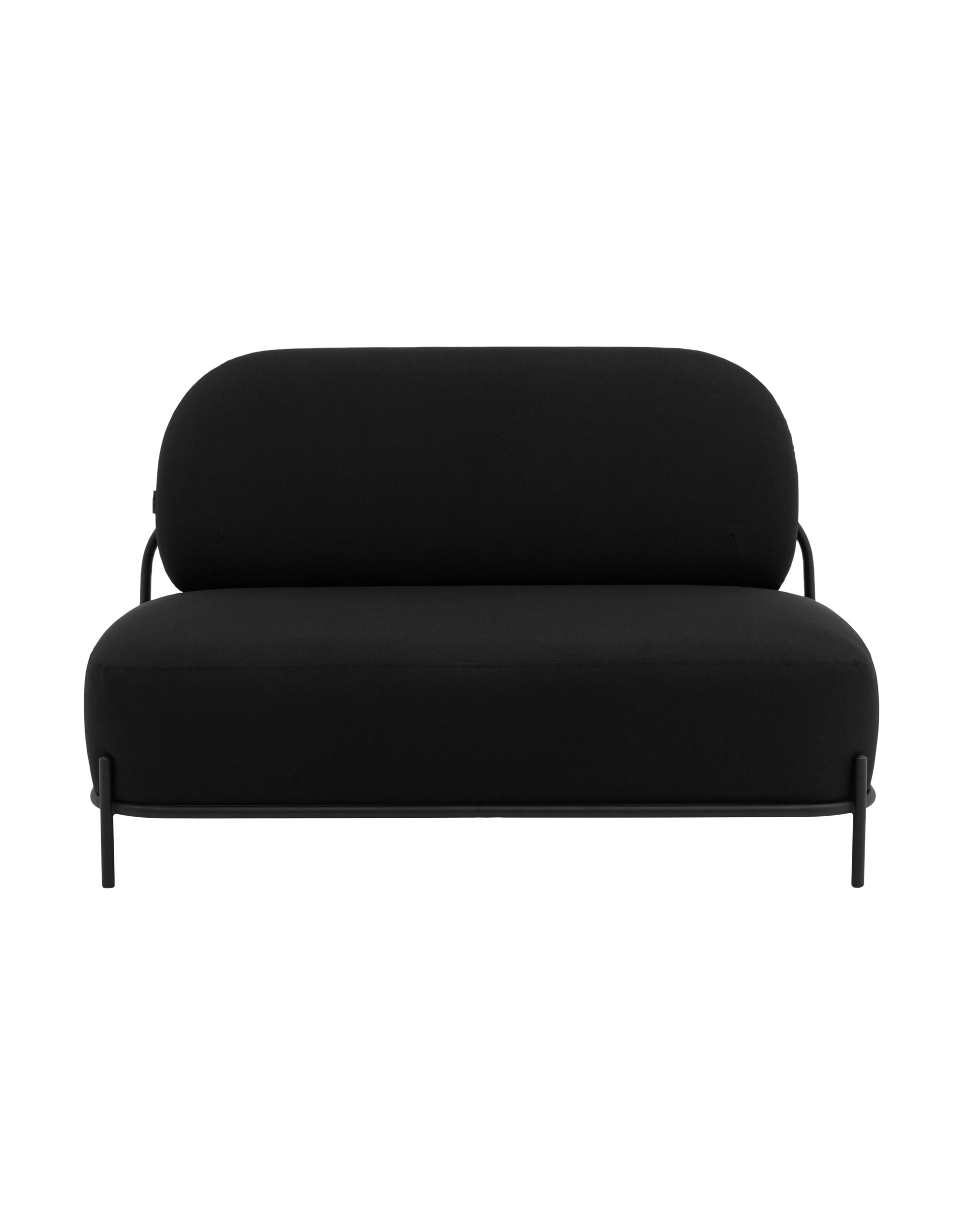 Диван Стоун рогожка черный Stool Group