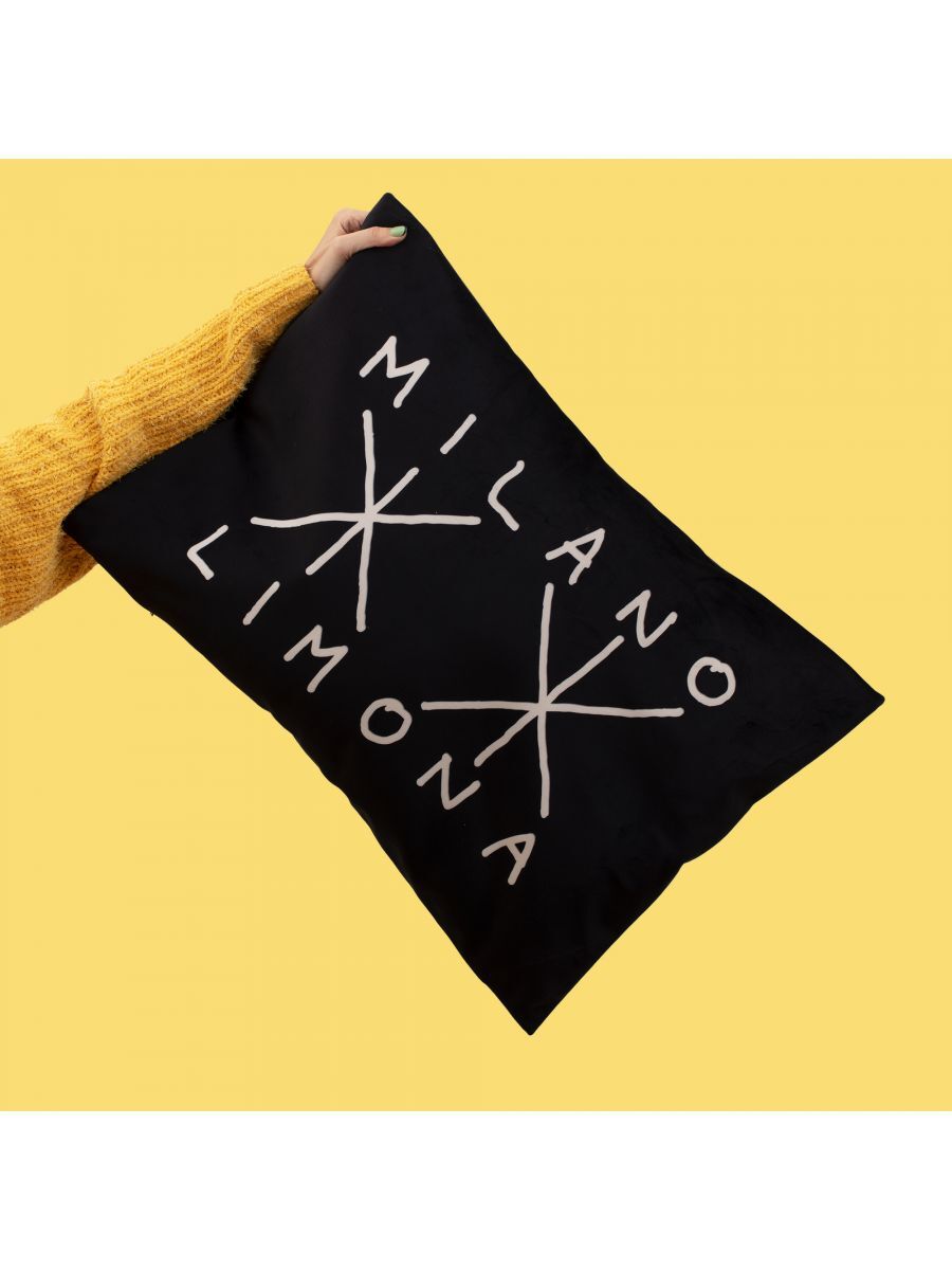 Подушка Seletti Milano-Limona Black 02440