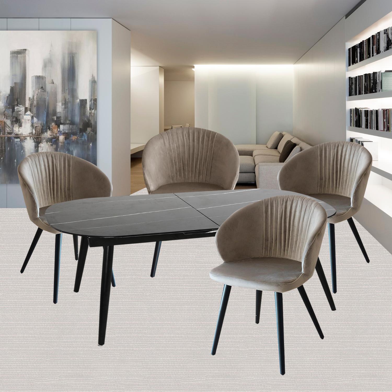 Стул Verona табачно-серый Bradex Home FR 0247