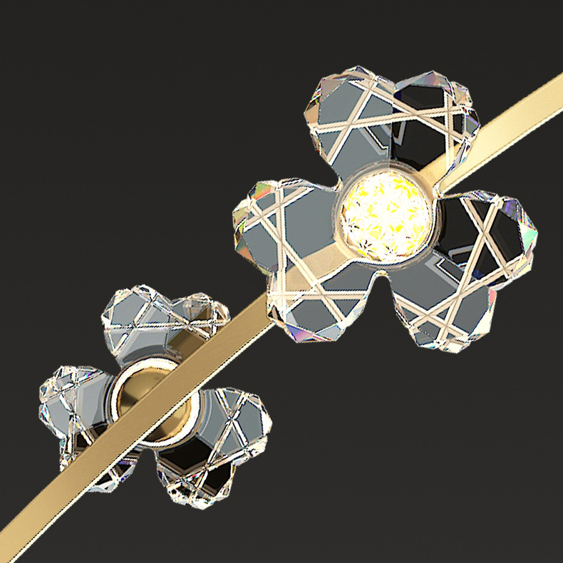 Подвесной светильник CAMILIA ARC L100 Black by ImperiumLoft