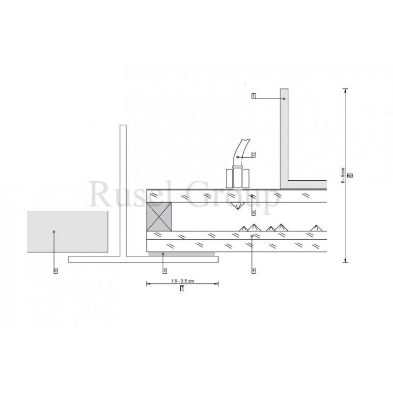 Потолочный элемент Swarovski Northern Lights FOL A.9938 NR 520 150