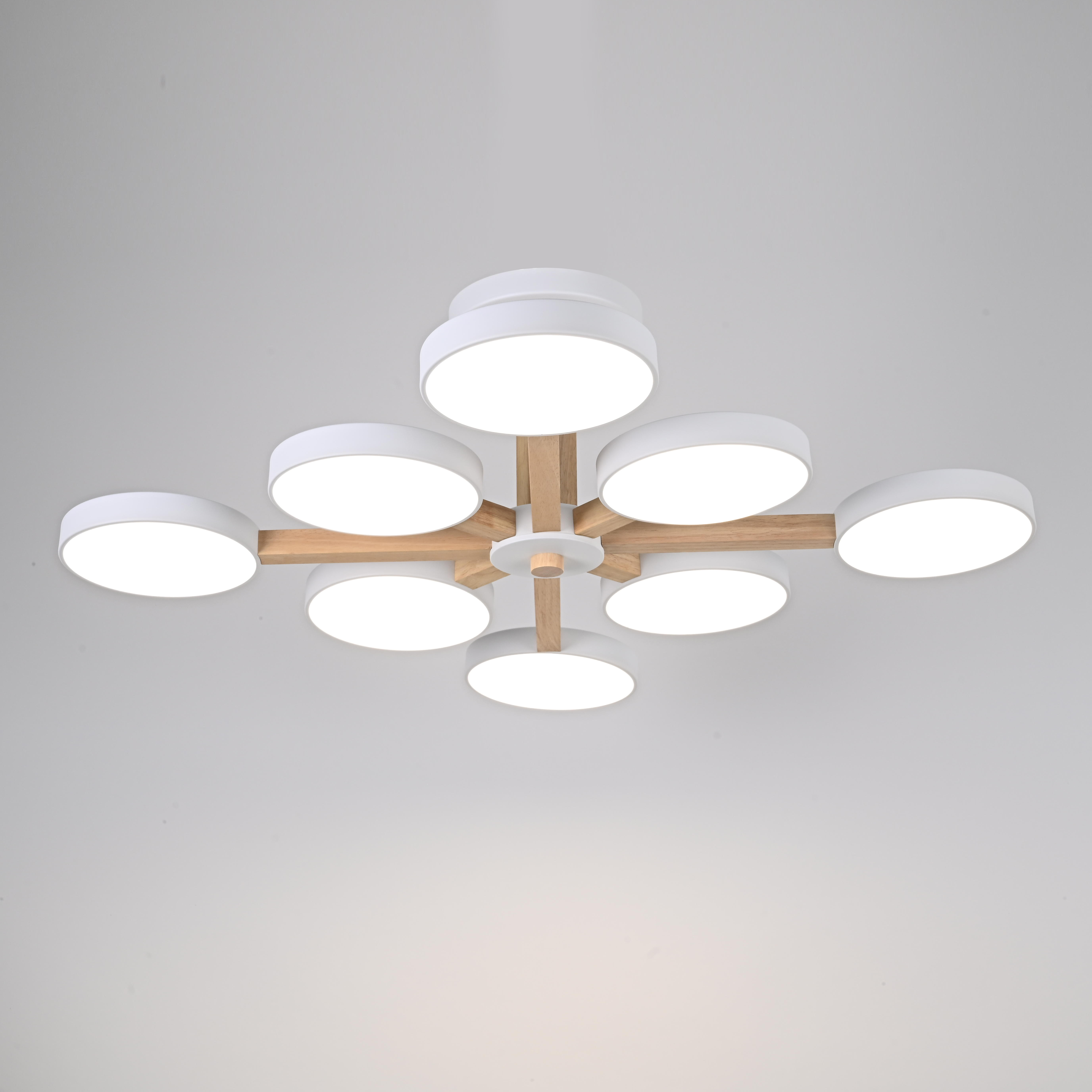 Потолочный светильник TURNA L8 White by ImperiumLoft