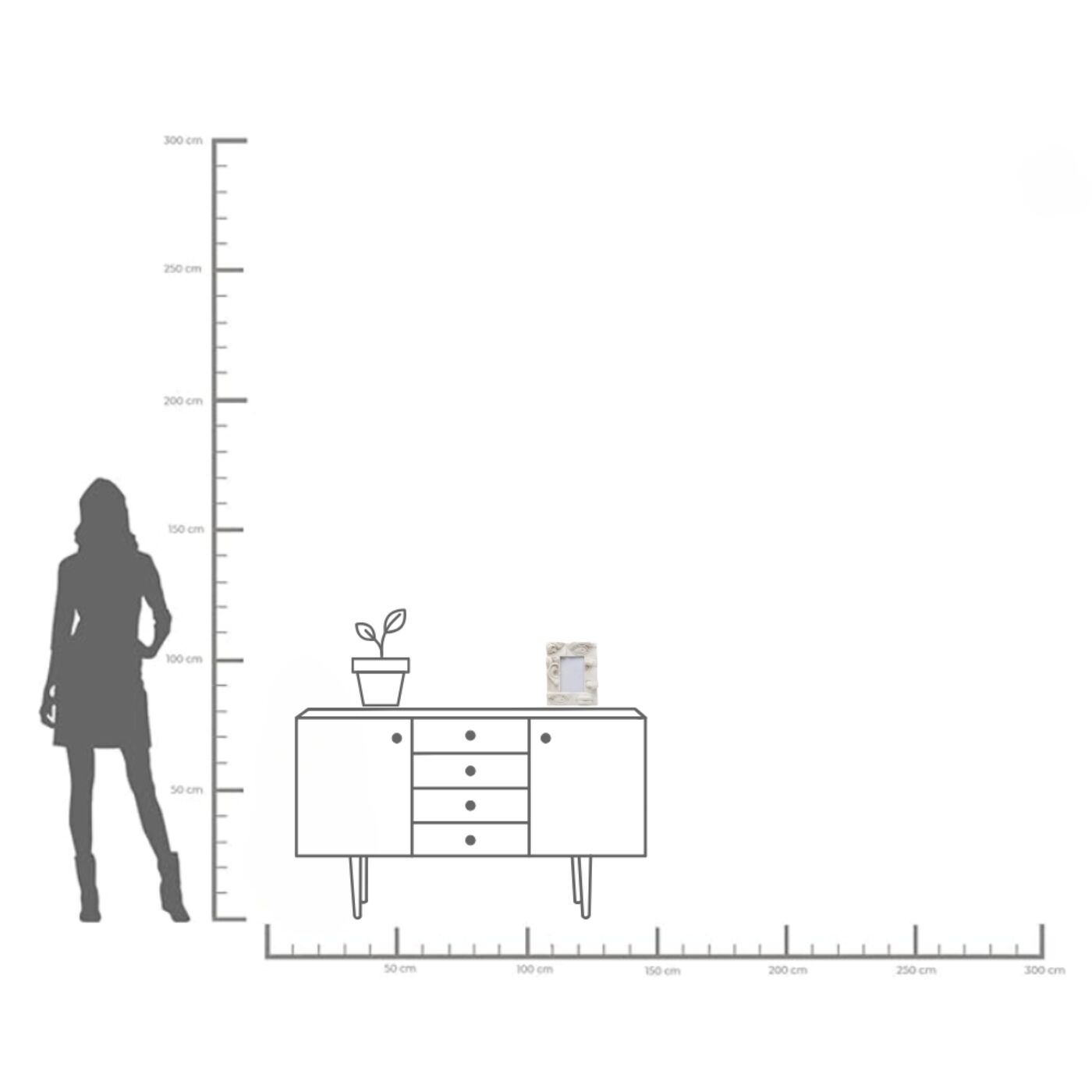 Фоторамка  Body Parts 10x15cm KARE 57215