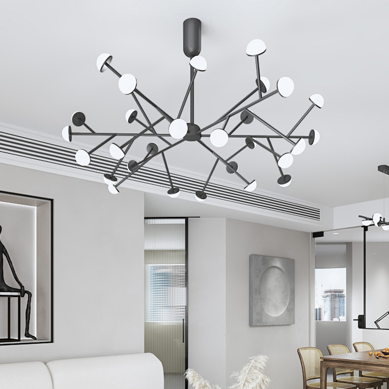Потолочная люстра HILVI D120 White by ImperiumLoft