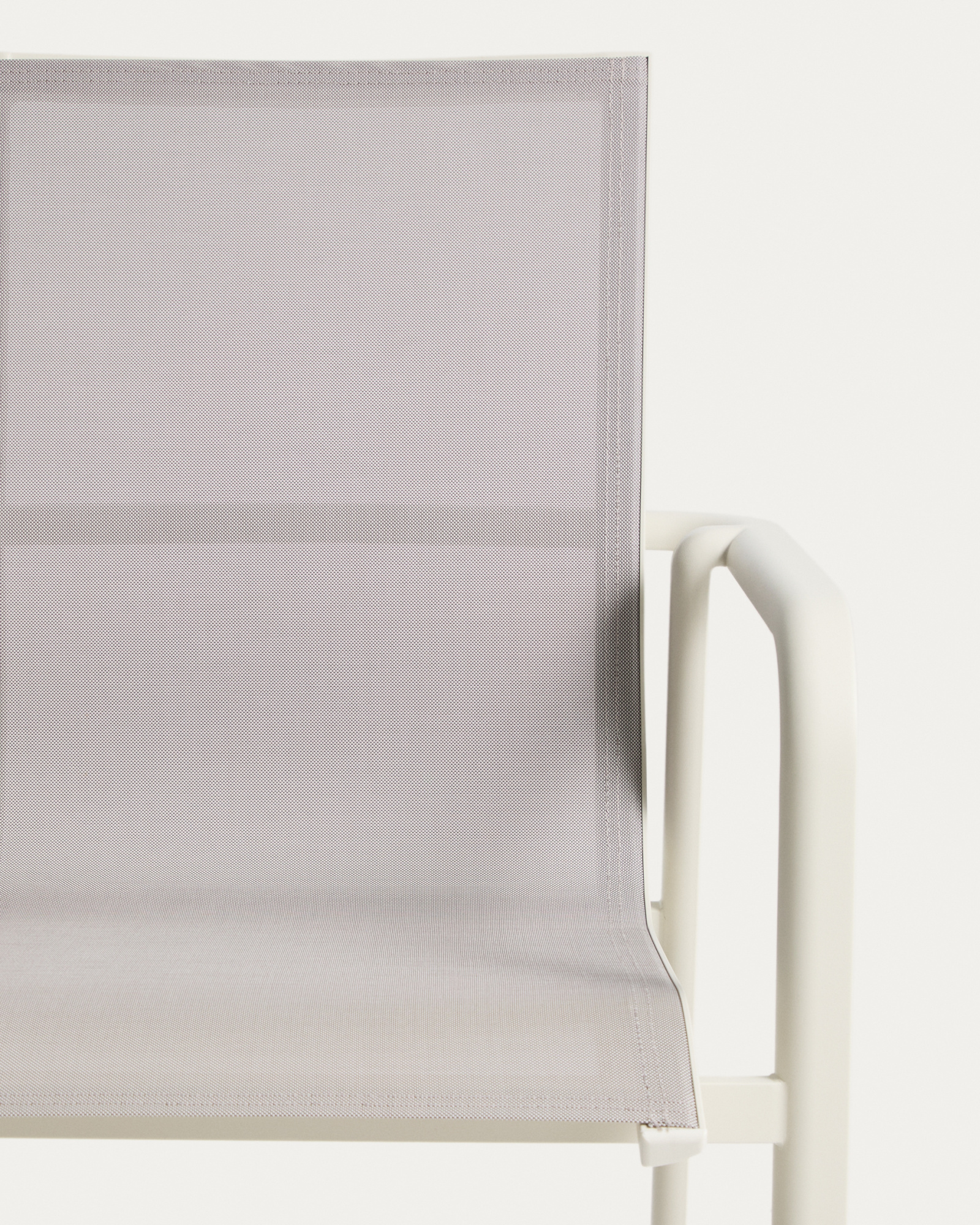 Уличный стул Canea из алюминия цвета экрю La Forma 482590