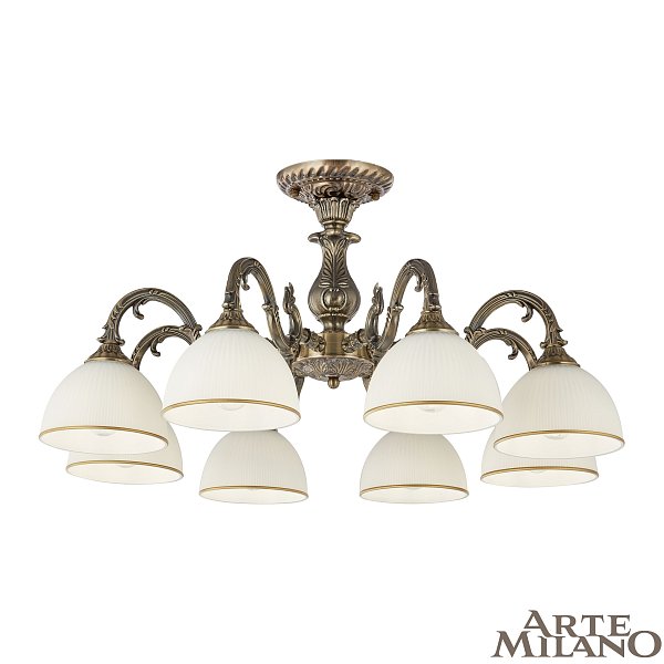 Люстра с плафонами 346410/8 AB Arte Milano