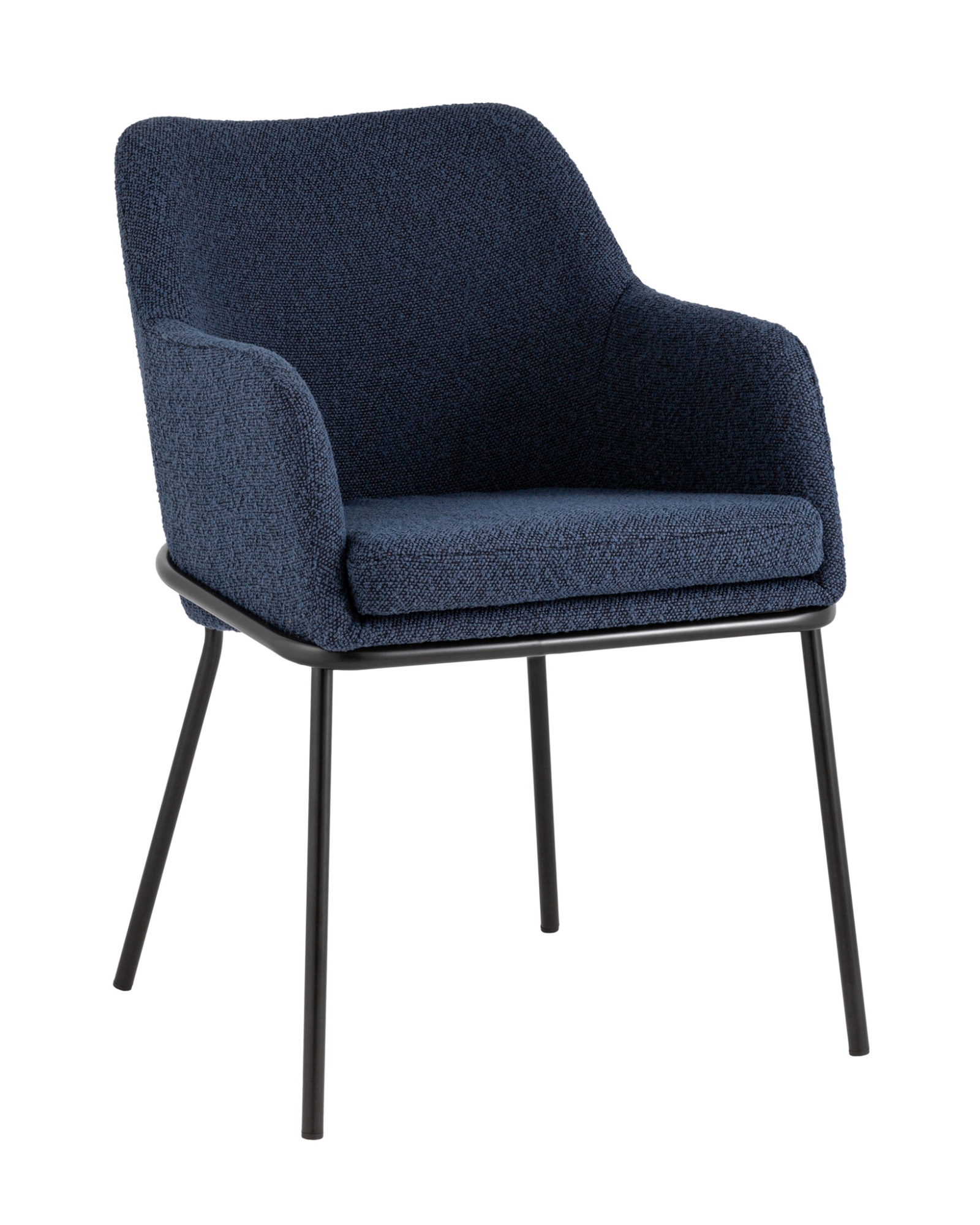 Стул Кози ткань букле синий Stool Group Стул Кози ткань букле синий Stool Group