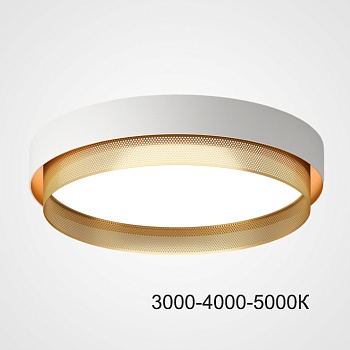 Потолочный светильник MALIA D55 White Brass Трехцветный свет by ImperiumLoft