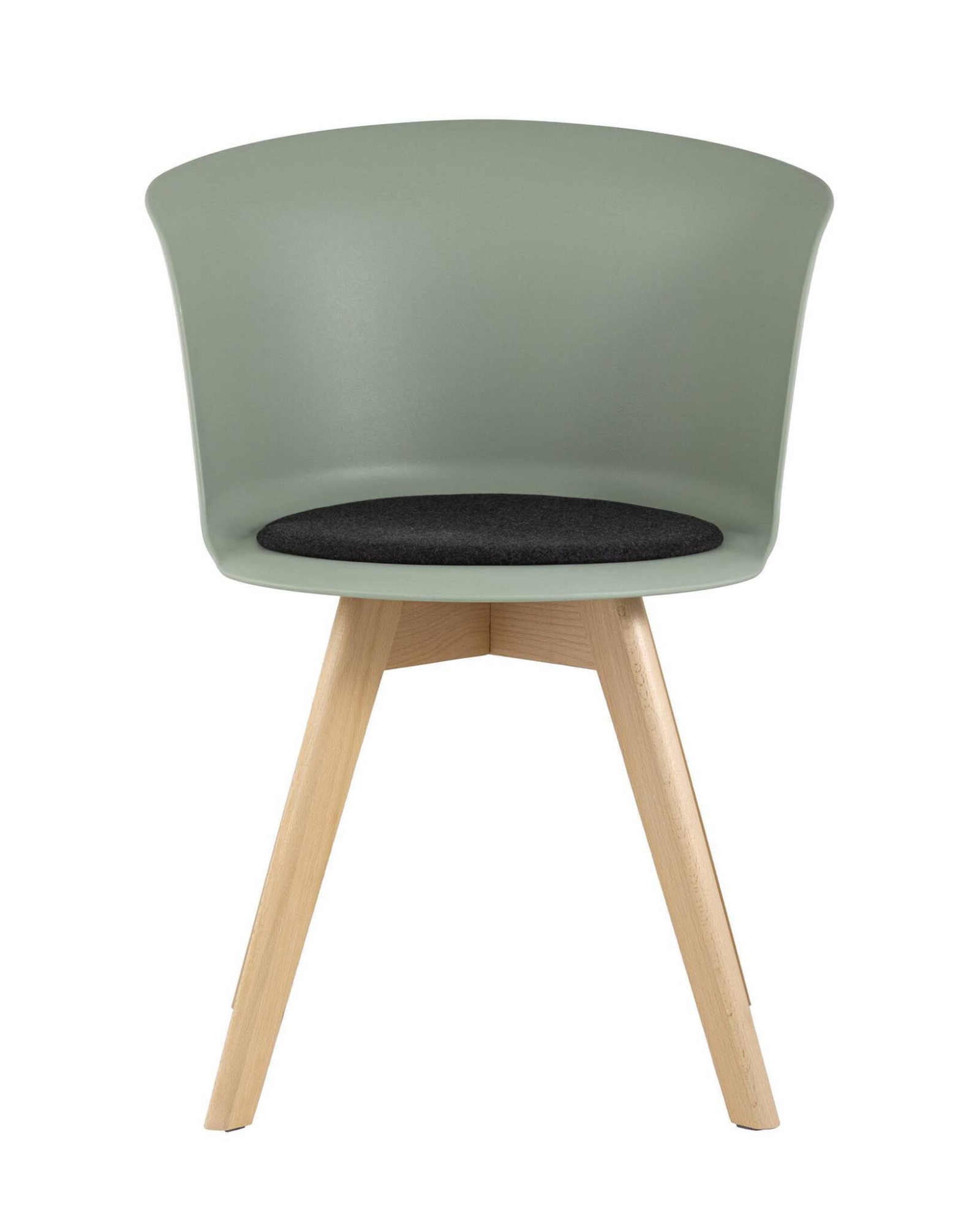 Стул Moon с подушкой серо-зеленый Stool Group