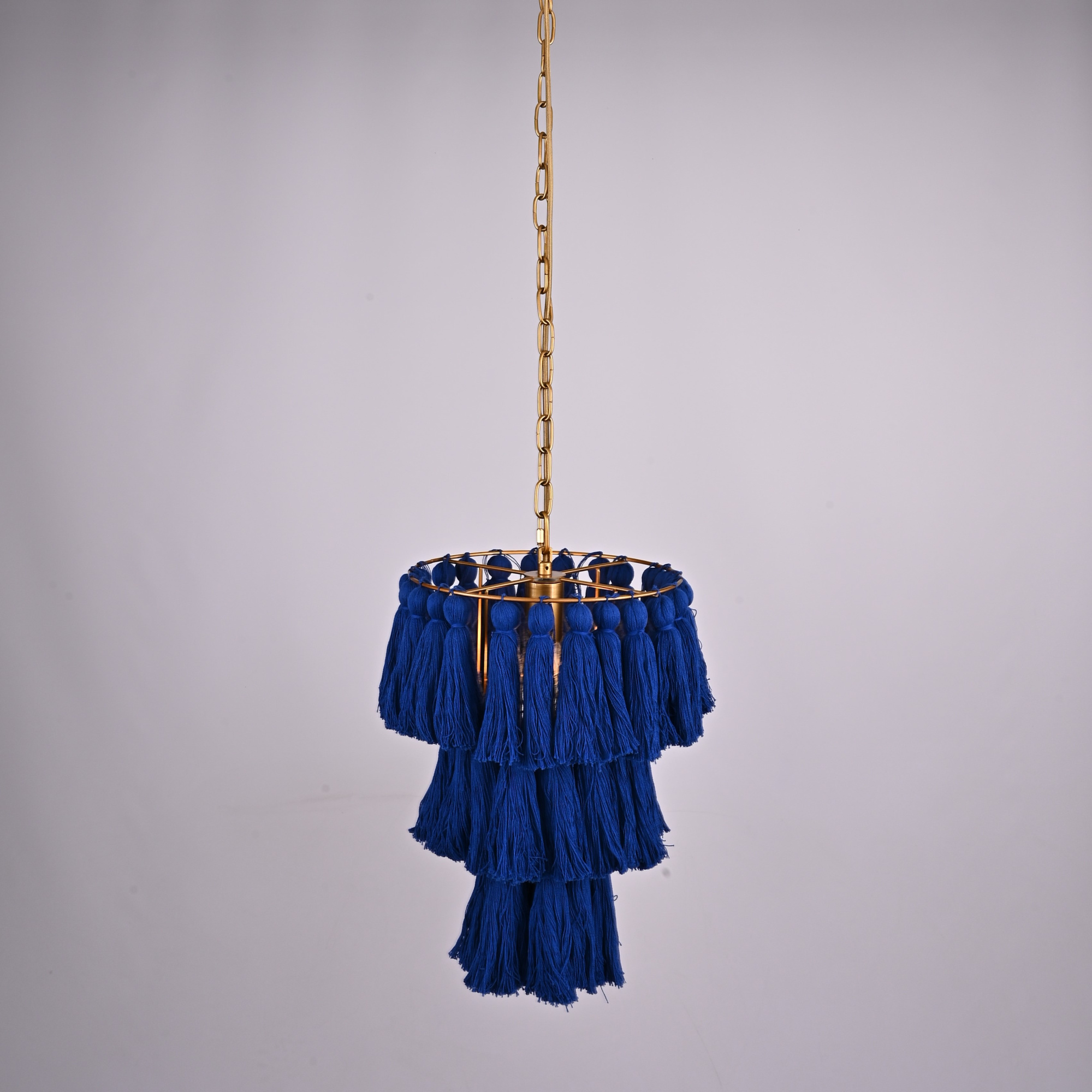 Подвесной светильник TASSEL Синий Градиент by ImperiumLoft