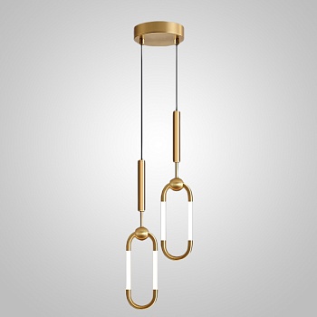 Подвесной светильник FINNUR DUO C H30 Brass by ImperiumLoft