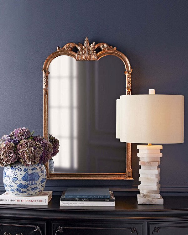Арочное зеркало в раме Жером Louvre Home LHDWM106MLR