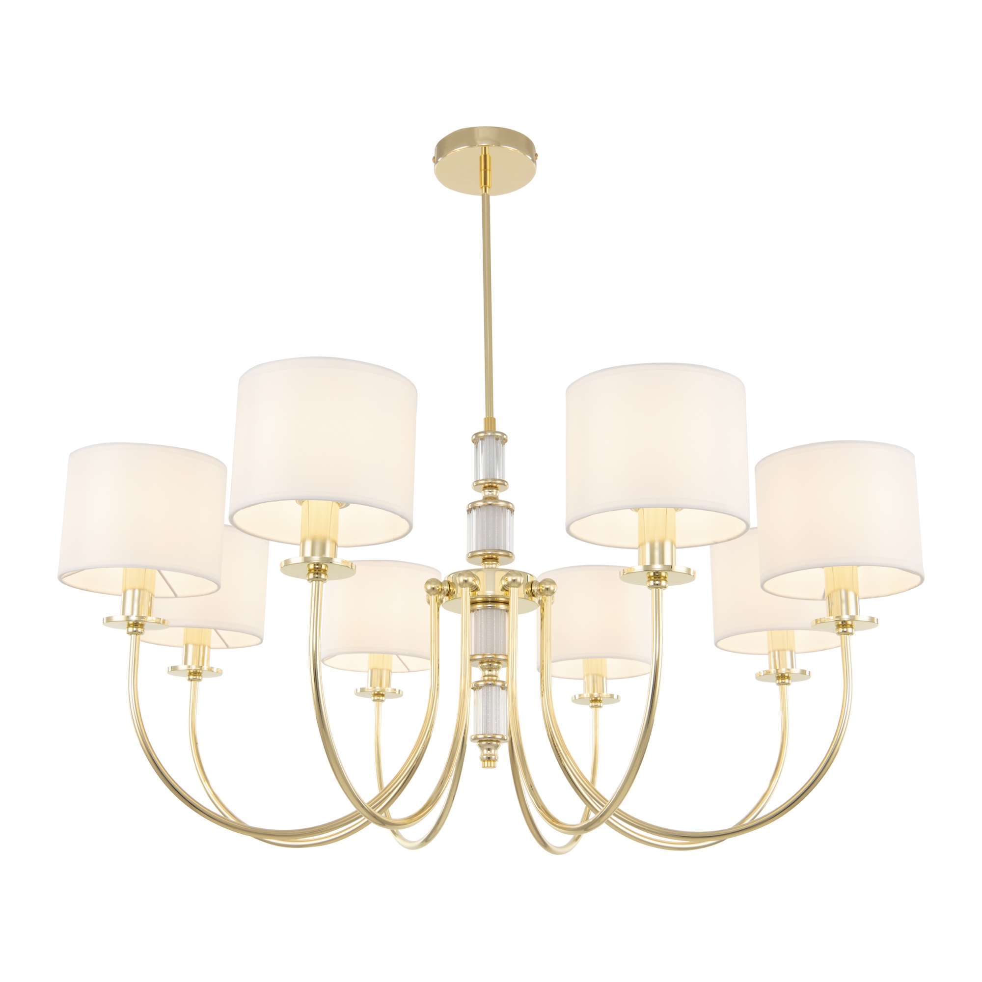 Люстра с плафонами 348401/8 NGD Arte Milano