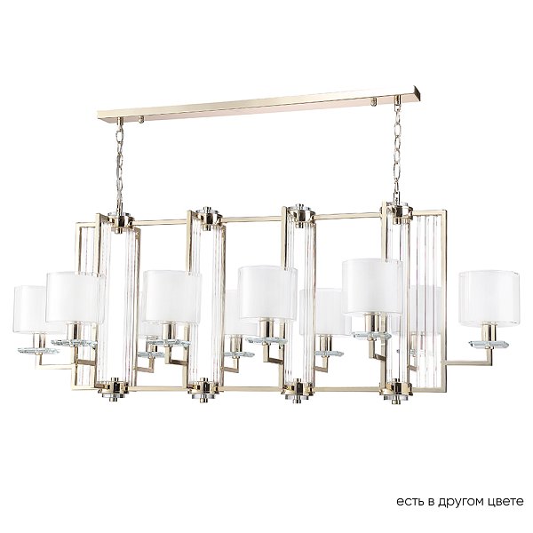Люстры Crystal Lux NICOLAS SP10 L1300 GOLD/WHITE