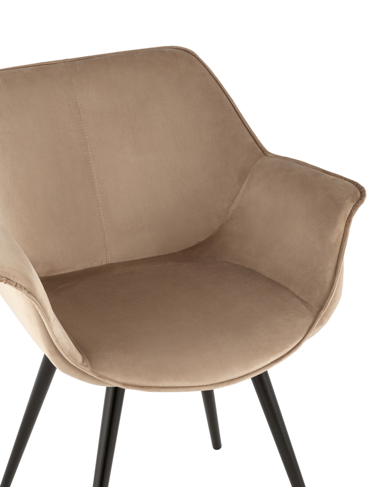 Стул Мэйсон велюр капучино Stool Group