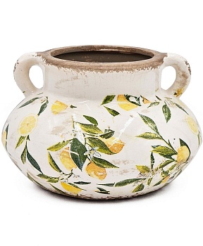 Ваза с лимонами Glasar C5614