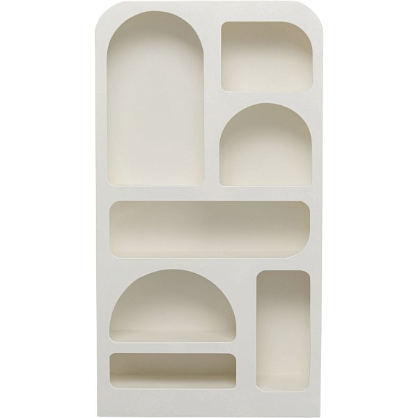 Стеллаж Paco White 95x180 см KARE 87740