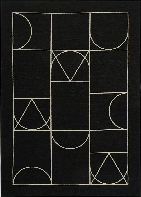 Ковер Carpet Decor SIGNET Black C1281