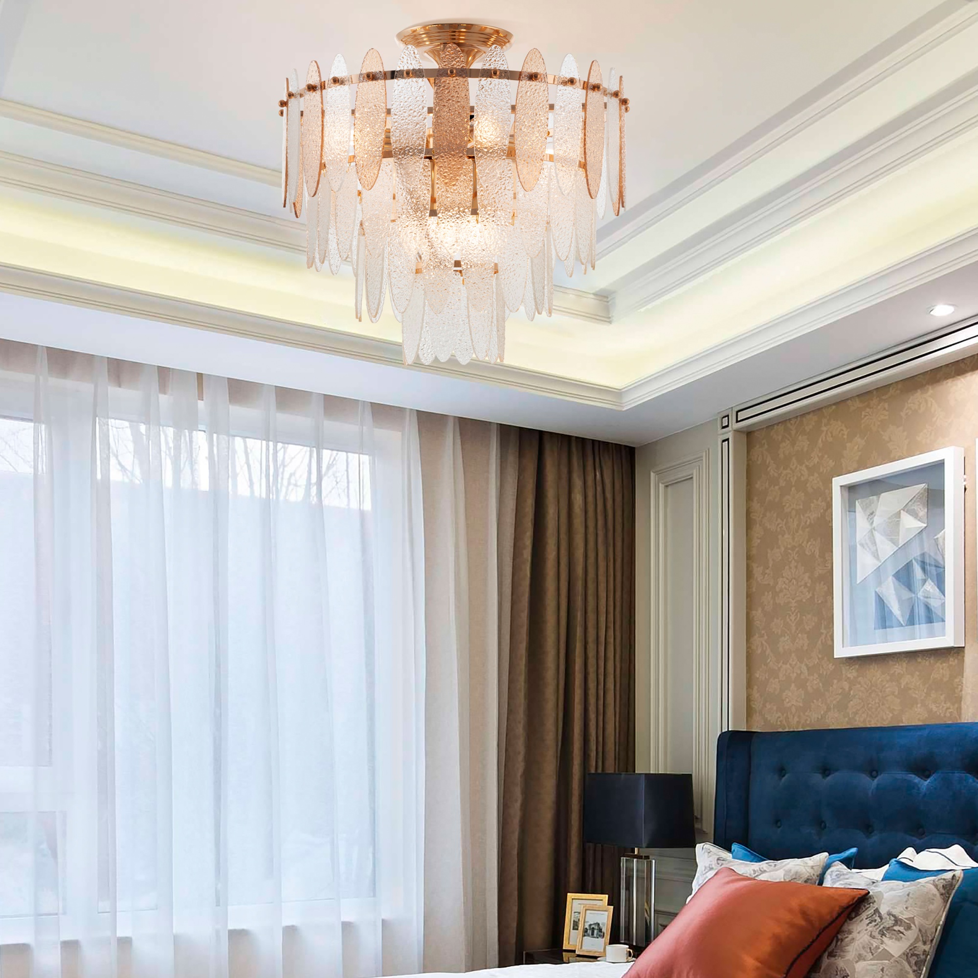 Люстра 371309/6/40/400 GD Arte Milano