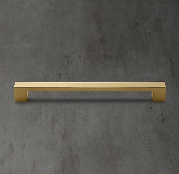 Ручка-скоба Restoration Hardware Atelier L.10.2 Lac.Burnished Brass
