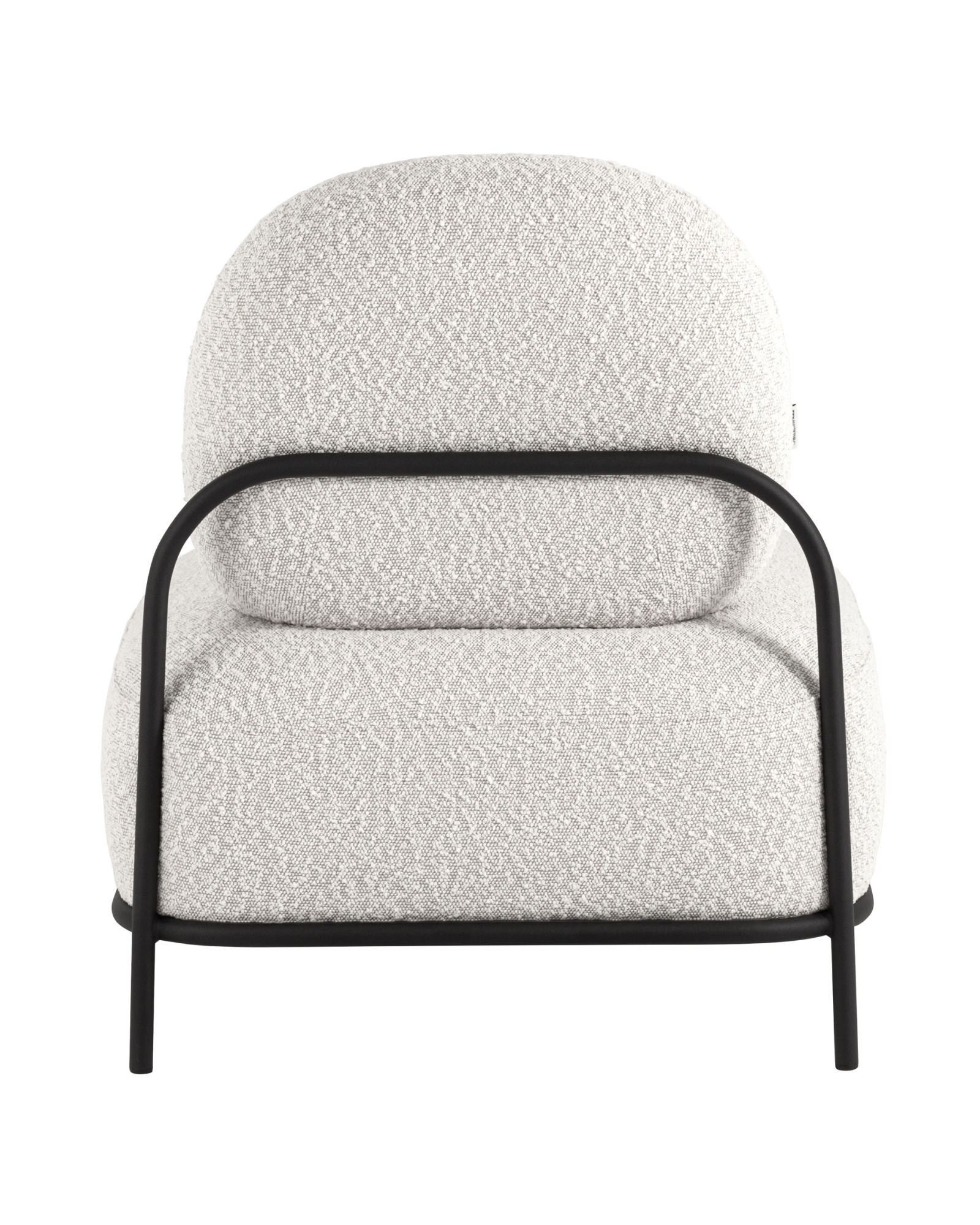 Кресло Стоун ткань букле молочный Stool Group