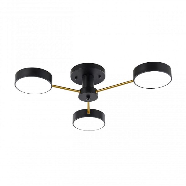 Светильник светодиодный 252006/3 Bk/Bk Arte Milano
